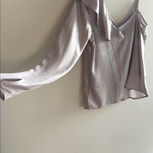 😀 3 for $10 Guess sliver one sleeve blouse.